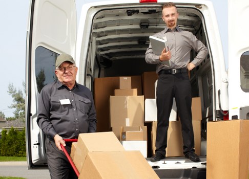 Man and van recycling in Elephant and Castle with local sustainability focus