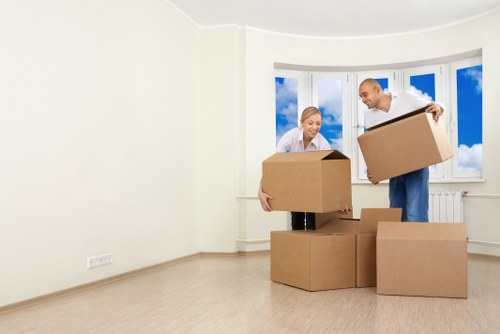 Load-based quote example for a flat move in Elephant and Castle