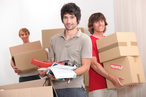 Movers helping with a residential move in Elephant and Castle