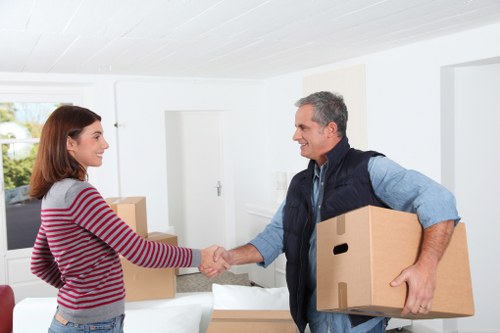 Commercial removals setup for an office move in Elephant and Castle