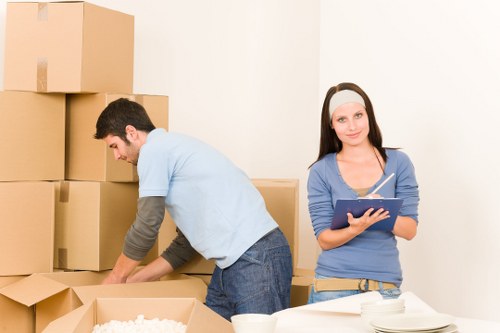 Local moving team handling transport and relocation items