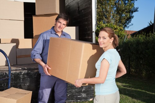 Settling into a new Elephant and Castle property with unpacking help